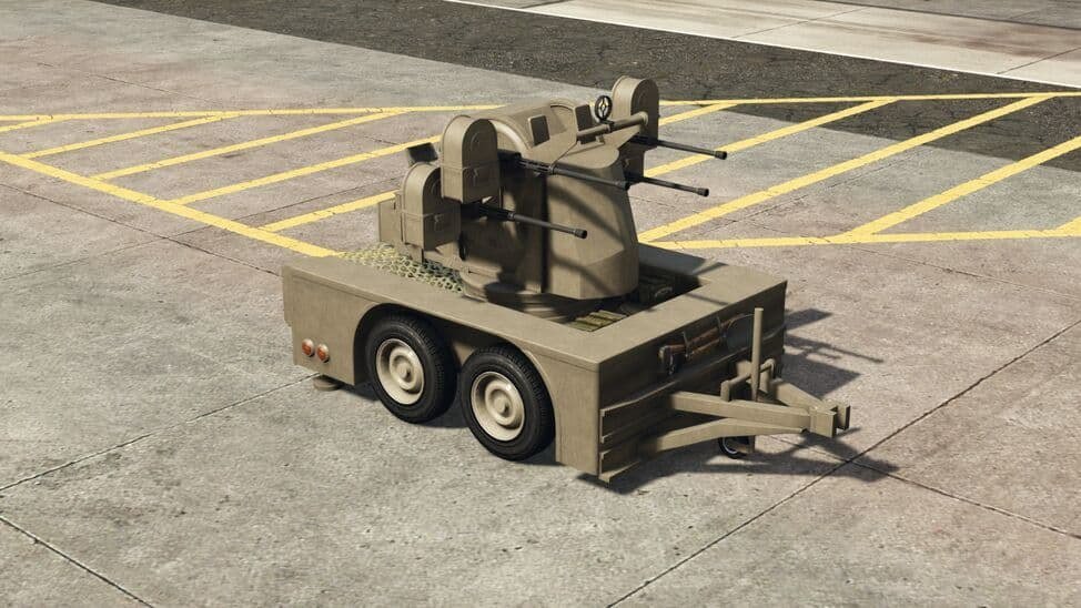 Anti-Aircraft Trailer